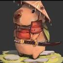 El capibara samurai